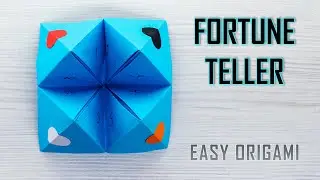 How to Make a Paper Fortune Teller - A Nostalgic Origami Craft