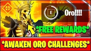 *ALL* AWAKEN ORO CHALLENGES & FREE REWARDS (Fortnite)