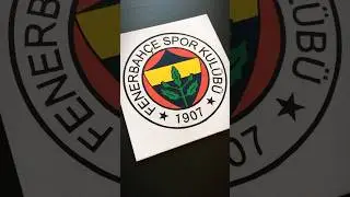 FENERBAH&Ccedil;E S.K. 🟨⬜ Yellow Canaries @fenerbahce #t&uuml;rkiye #football #drawing