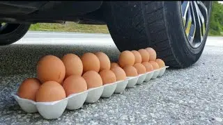 EXPERIMENT CAR Vs EGGS | CAR AND GAMES