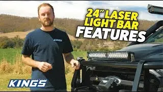Adventure Kings 24'' Laser Lightbar Features