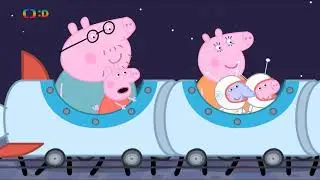 Prasátko Peppa » Výprava na měsíc