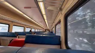 Winter Ride on the Hartford Line (between Springfield MA and New Haven)
