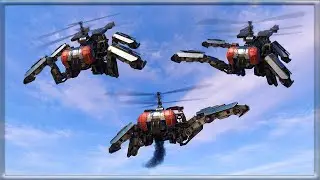 Being an annoying fly in the new Helicopter Brawl OFF WE GO &bull; Annihilators &bull; Drones &bull; Crossout
