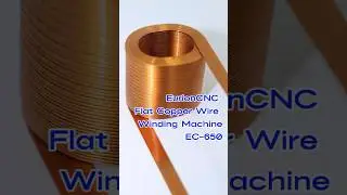 Flat Copper Coil Winding Technology for transformer inductor AC DC reactor filter SMPS coil winding
