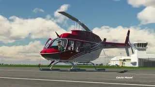 XP Cowansim Bell 206L3 Longranger Startup