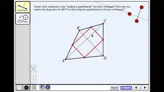 Exploring Some Extensions of Varignon's Theorem with Web Sketchpad