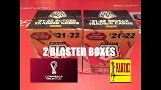 **WORLD CUP SPECIAL** PANINI MOSAIC RTWC 2022 ** 2 BLASTER BOXES/TONS OF ORANGE PARALLELS***