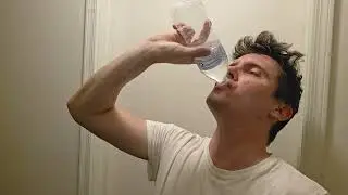 Nick Drinks Water 9979