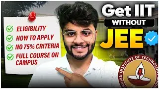 IIT- Madras Offline course - Eligibility & Application