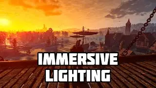 Immersive Lighting 2.1 - Velen and Oxenfurt Comparison - The Witcher 3 Mod Showcase