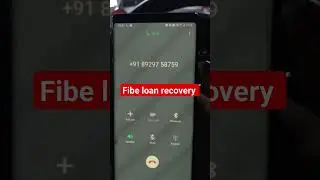 fibe loan recovery | fibe recovery call #shorts #bankrecovery #bankloan #loanrecoveryagent