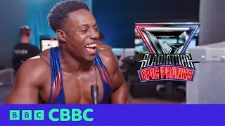 Apollo's AWKWARD Interview | Gladiators Epic Pranks | CBBC #Gladiators