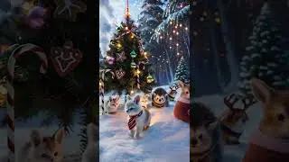 🎄Волшебное Рождество! 🦌🎄#снег #рождество #волшебноерождество #вирусноевидео