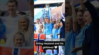 Erling Haaland Celebrating The Premier League Title with Family and Friends - #shorts #erlinghaaland