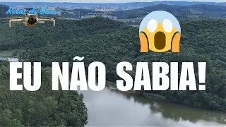 NÃO ACREDITEI no que vi 😱 | Voo de Drone revela represa linda no Morro Doce #Natureza #Represa