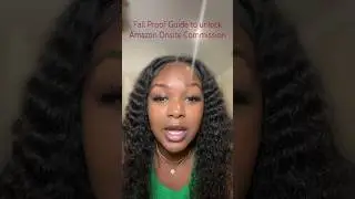 Best decision I made was to Unlock Amazon&rsquo;s Onsite Commission!! #amazoninfluencer #commissionsearned