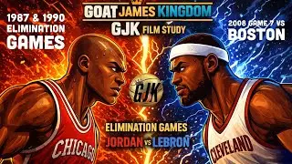 Jordan vs LeBron Elimination Games Debate