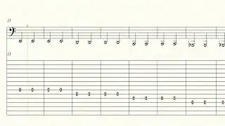 14-course Archlute basic tuning(A=415)