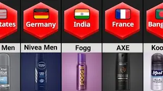 Body Spray From Different Countries