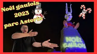 Parc Astérix noël 2023. le noël gaulois