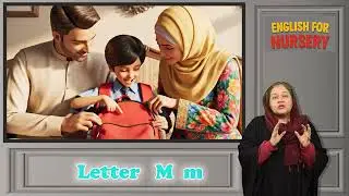 English Letter Mm for Kids | Parents Guide to Teach Letter M at Home | Age 4+