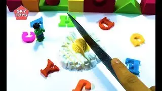 DIY Chamomile Flower Kinetic Sand Learn Colors