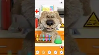 Talking Ben the Dog - Talking Ben is doing All Potions in the Chemistry Laboratory