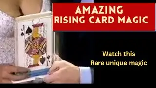 Rising card magic, best rising card magic illuison