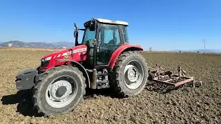 // 5450 Massey // 35lik Aysan //  Pamuk yeri hazırlama
