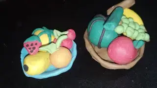 How to make fruits/ Caly project/ Polymer clay Art/ @Dolliyon