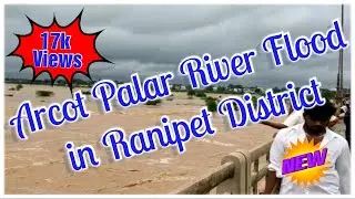 Arcot Palar River Flood|Ranipet District|Mohanraji'sview