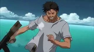 Revy listens to Yeat while she murders some pirates.