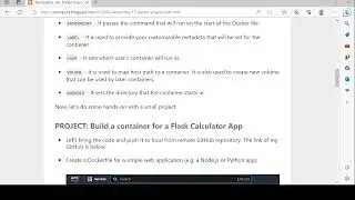 DevOps(Day-18) : Docker Project - Flask Calculator App