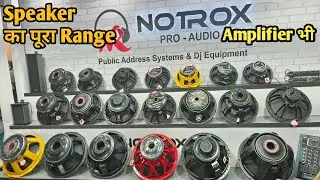 Cheapest dj Speaker//Amplifier//DJ equipments//NOTROX