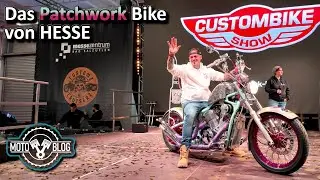 Das Patchwork Bike | Hesse auf der Bühne der Custombike Show 2024