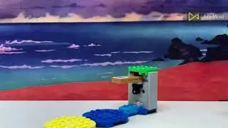 Mr krabs Jumps very high and falls into the water-Explosion