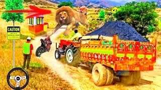 Real Farming Cargo Tractor Uphill Driver - Offroad Heavy Tractor Driving - Android GamePlay