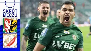 ŚLĄSK - WIDZEW | SKRÓT | DUBLET LEIVY! NOWY-STARY LIDER! | Ekstraklasa 2023/24 | 23. kolejka