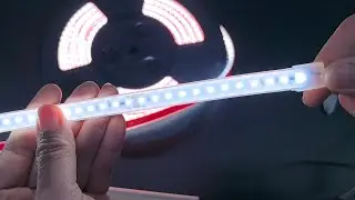 DC48V constant current LED strip, solid silicone extrusion IP68