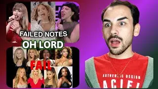Singers' TERRIBLE Vocal Fails (Part 2) + some extra fails | Reaction