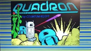 Quadron (homebrew) on the ZX Spectrum 48k