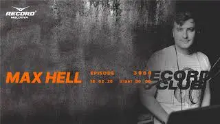Melodic & Afro House mix by  DJ MAX HELL  | Radio RECORD Moldova | episode 3966| 2026-18-02