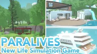 New Open World Life Simulation Game! (PARALIVES)