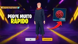 URGENTE!! COMO PEGAR O ITADORI MAIS FÁCIL E RÁPIDO NO FREE FIRE