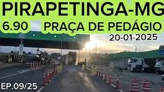 PEDÁGIO EM PIRAPETINGA-MG, BR393 RODOVIA LÚCIO MEIRA ATÉ SAPUCAIA-RJ #pirapetingamg #pedágio #br393