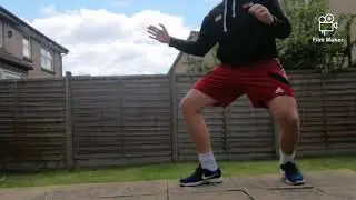 Fencing Footwork at home. No.1