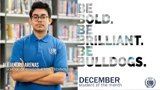 PCTI Presents December Student of the Month | Alejandro Arenas