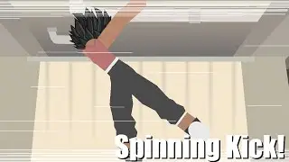 Spinning Kick 💫 {Stick Nodes} ║17║