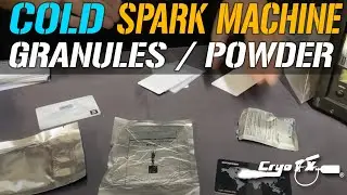 Cold Spark Machine Powder - Cold Spark Machine Granules (CryoFX&reg;)